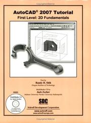 Cover of: AutoCAD 2007 Tutorial, First Level: 2D Fundamentals