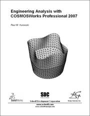 Cover of: Engineering Analysis with COSMOSWorks 2007