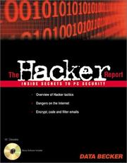 Cover of: Hacker Report