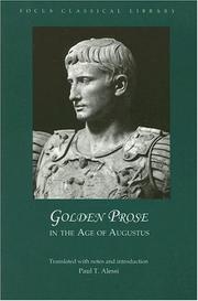 Cover of: Golden Prose in the Age of Augustus