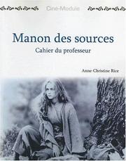 Cover of: Cine-Module 2: Manon des Sources (TM) (Cine-Module)