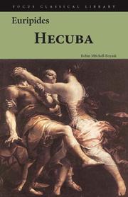 Cover of: Euripides: Hecuba (Focus Classical Library)