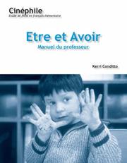 Cover of: Cinephile (#2): Etre et Avoir, Instructor's Manual (Cinephile)