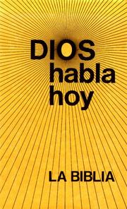 Cover of: Dios Habla Hoy Labiblia (#103348)