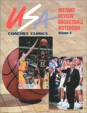 Cover of: Instant Review Basketball Notebook, Vol. 4 by Bob Murrey