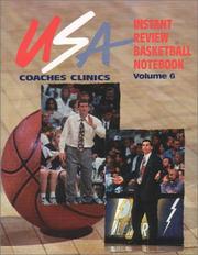 Cover of: Instant Review Basketball Notebook, Vol. 6 by Bob Murrey, Bob Murrey