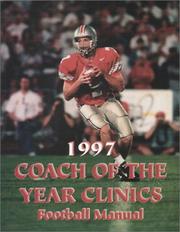 Cover of: Football Manual 1997 Coach of the Year Clinics