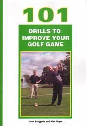 Cover of: 101 Drills to Improve Your Golf Game