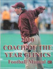 Cover of: 2000 Coach of the Year Football Manual by Earl Browning