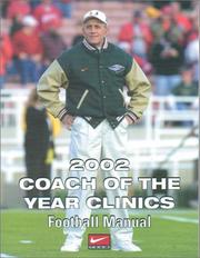 Cover of: Coach of the Year Clinics Football Manual 2002 (Coach of the Year Clinics)