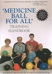 Cover of: 'medicine Ball For All' Training Handbook