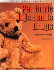 Cover of: Teddy Bear Book: Pediatric Injectable Drugs