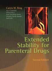 Cover of: Extended Stability for Parenteral Drugs