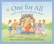 Cover of: One for all by Trinka Hakes Noble