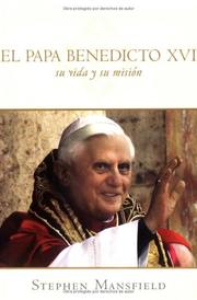Cover of: El Papa Benedicto XVI by Stephen Mansfield