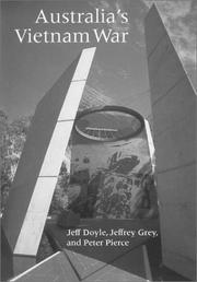 Cover of: Australia's Vietnam War by Jeff Doyle, Jeffrey Grey, and Peter Pierce.