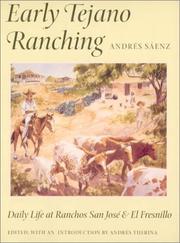 Early Tejano ranching by Andrés Sáenz