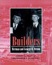 Cover of: Builders by Joseph A. Pratt, Christopher J. Castaneda