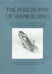 Cover of: The Philosophy of Shipbuilding by 