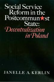 Cover of: Social Service Reform in the Postcommunist State | Janelle A. Kerlin
