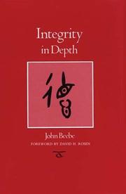 Cover of: Integrity in Depth (Carolyn and Ernest Fay Series in Analytical Psychology)