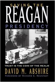 Saving the Reagan presidency