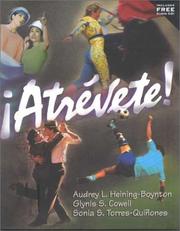 Cover of: Atrevete! (with Audio CD) | Audrey L. Heining-Boynton