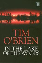 Cover of: In the Lake of the Woods by Tim O'Brien