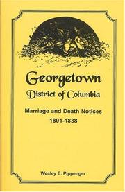 Georgetown, District of Columbia by Wesley E. Pippenger