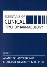 Cover of: Essentials of Clinical Psychopharmacology