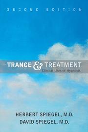Cover of: Trance and Treatment: Clinical Uses of Hypnosis