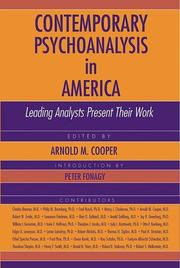 Cover of: Psychoanalysis in the USA by edited by Arnold M. Cooper.