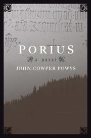 Cover of: Porius by Theodore Francis Powys