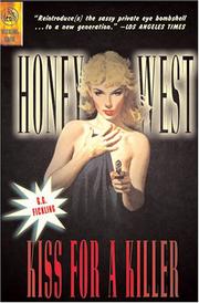 Cover of: Honey West: A Kiss For a Killer (Honey West)