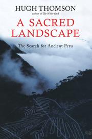 Cover of: A Sacred Landscape | Hugh Thomson