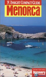 Cover of: Insight Compact Guide Menorca (Insight Compact Guides Menorca) | Thomas Gebhardt