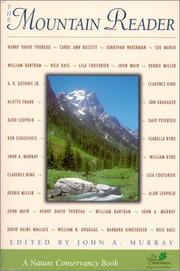Cover of: The mountain reader by edited by John A. Murray.