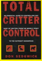Cover of: Total Critter Control by Don Sedgwick