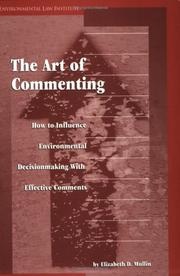 The art of commenting by Elizabeth D. Mullin