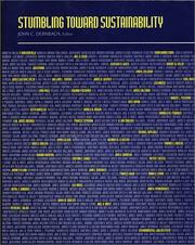 Cover of: Stumbling Toward Sustainability by John C. Dernbach, John C. Dernbach