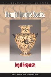 Cover of: Harmful invasive species: legal responses