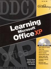 Cover of: Learning Microsoft Office XP by Suzanne Weixel ... [et al.].