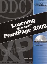 Cover of: Learning Microsoft FrontPage 2002