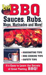 Cover of: Easy Bbq Sauces by Golden West Publishers