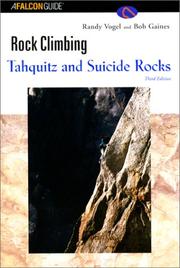 Cover of: Rock climbing Tahquitz and Suicide Rocks