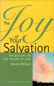 Cover of: The joy of your salvation: reflections on the Psalms of Lent