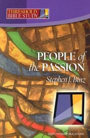 Cover of: People of the Passion (Threshold Bible Study)