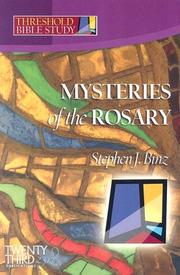 Cover of: Mysteries of the Rosary (Threshold Bible Study)