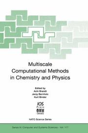Cover of: Multiscale computational methods in chemistry and physics