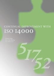 Cover of: Continual improvement with ISO 14000